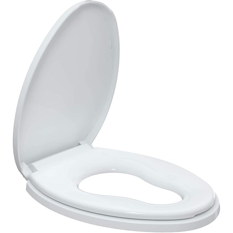 Potty seat for clearance oval toilet